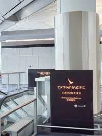 ✈️國泰航空最大商務貴賓室和商務艙體驗🤎