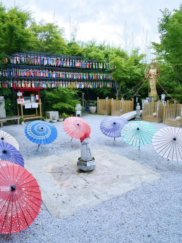 無料かよ‼️13,000個の風鈴がお出迎え✨✨映えに気合い入ってる風鈴寺🎐