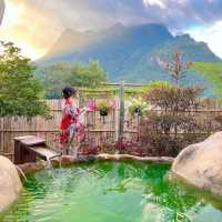 ที่พักสไตล์ญี่ปุ่นโบราณ แช่น้ำแร่ออนเซ็น เชียงดาว