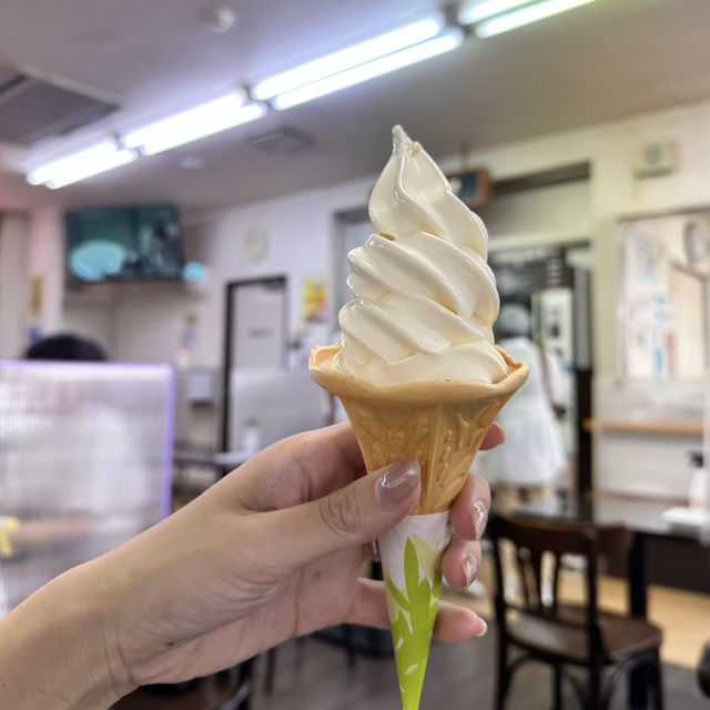 【岡山】蒜山高原SAで濃厚ソフトクリーム