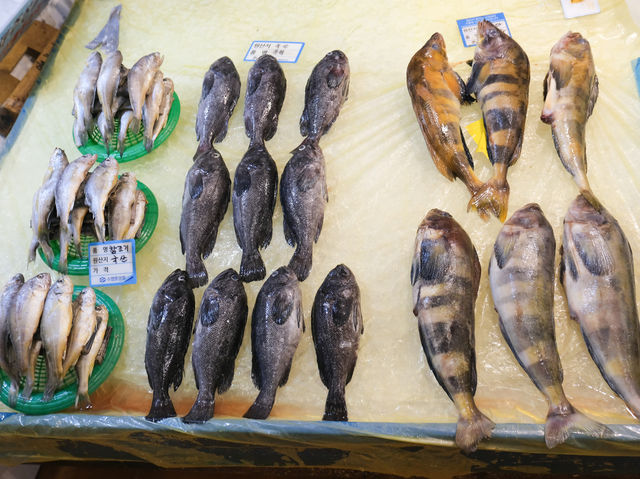 首爾抵食海鮮集中地 - 露梁津魚市場