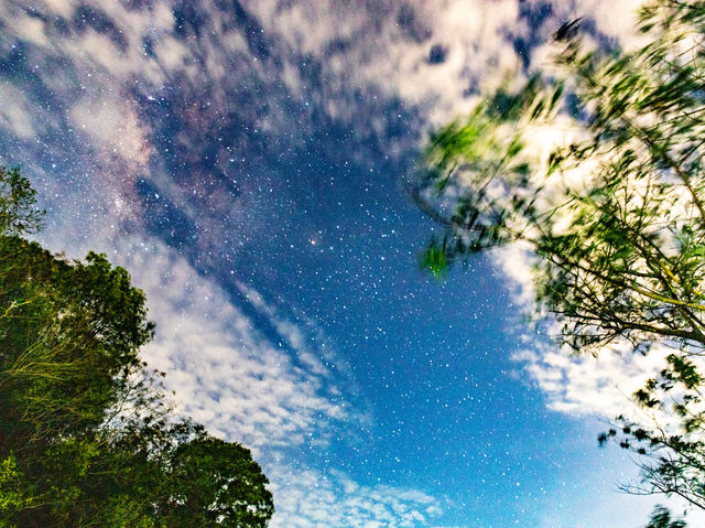 Chasing the Milky Way on Eco Island