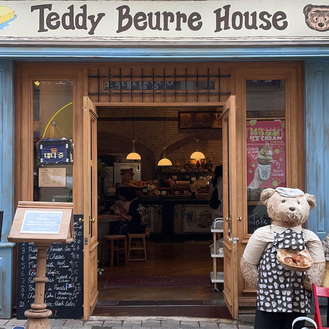 韓国カフェオタクが愛するあの"teddy beurre house"がコーンの新作をだしたって！！