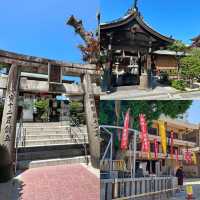 Kushida shrine...ขอพรการค้า ต้องมาฟุกุโอกะ