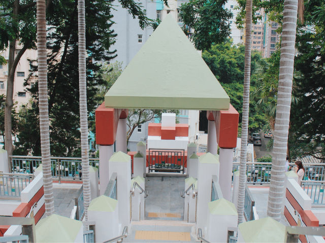 🇭🇰香港|隱藏在半山的積木城堡公園 🇭🇰香港|隱藏在半山的積木城堡公園