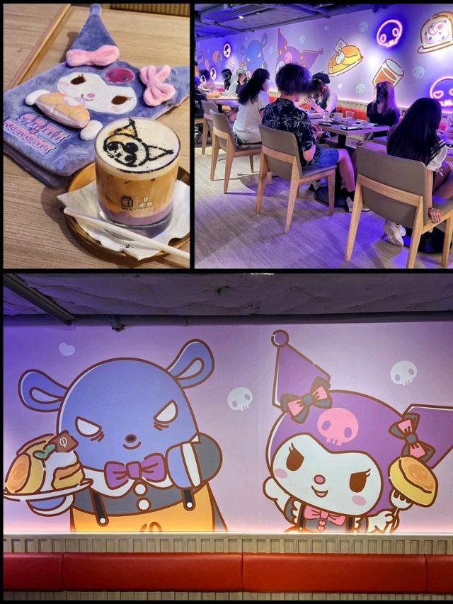 中環Cafe食超可愛Kuromi期間限定Pancake