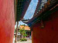 쿤밍 官渡妙湛寺...金刚塔이 있는 절.