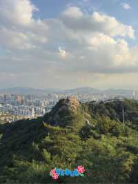 Best hike for Seoul skyline view