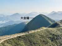 行山|三山連走馬鞍山、彎曲山、大金鐘