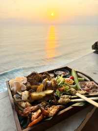 🇮🇩Romantic Sunset Dinner at Malini Uluwatu 🌅 