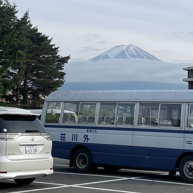 A Lucky Encounter with Mount Fuji at Lake Kawaguchi