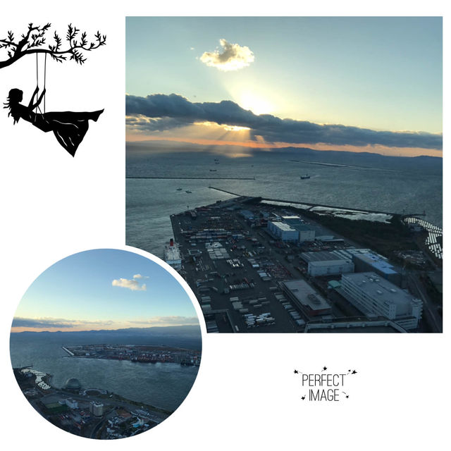 寧靜享受海邊美景：咲洲廳舍展望台