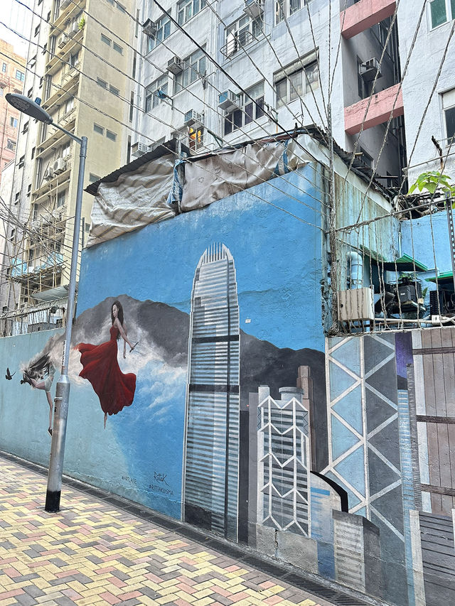 🇭🇰 色彩繽紛的香港版壁畫村🎨+西環美術館