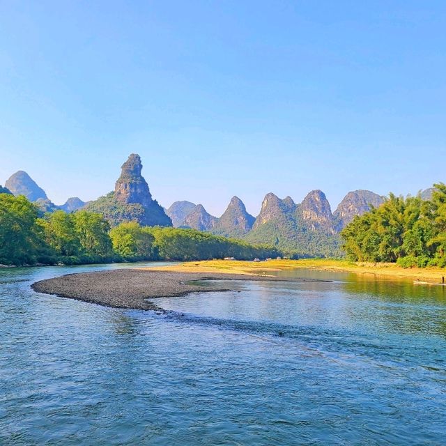 遊覽桂林二十元背景圖的原地🚤💦
