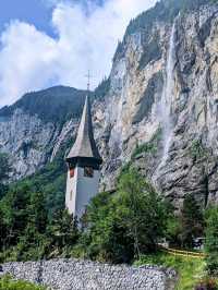 擁有72條瀑布的瑞士美麗小鎮：勞特布龍嫩 Lauterbrunnen