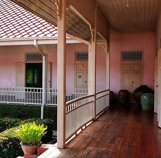泰國叻丕_พิพิธภัณฑ์สถานแห่งชาติราชบุรี叻丕國家博物館_粉紅精緻博物館