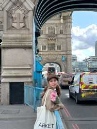 打卡知名地標🌉倫敦橋Tower bridge 🇬🇧