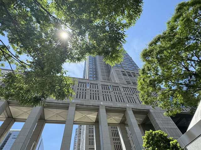 東京的免費美景：東京都廳的展望台 🌟