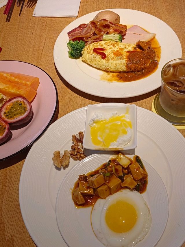 台北君悅酒店，凱菲屋Café早餐分享