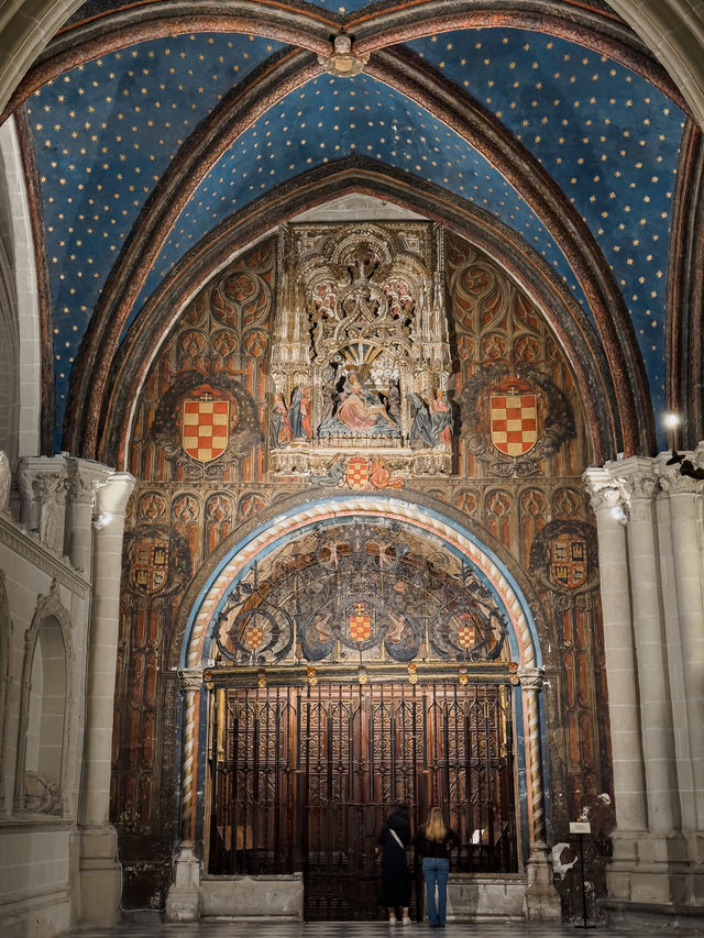 Experience how the light of god shines on Earth in Toledo