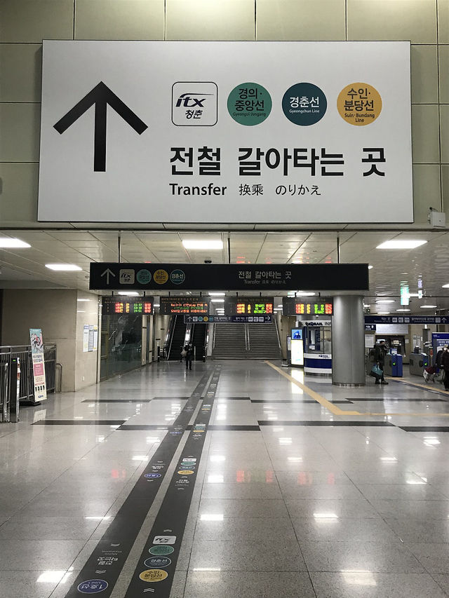 뚜벅이들 주목👀 경춘선 타고 떠나는 춘천 코스🚊