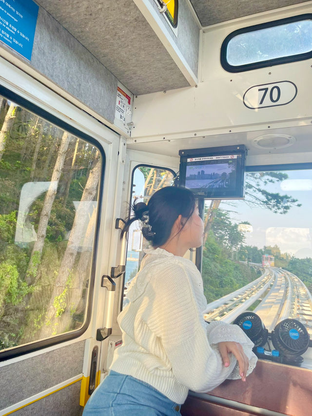 Haeundae Beach Train - Sky Capsule