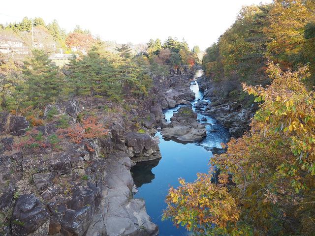【岩手・厳美渓】自然が生み出した絶景スポット