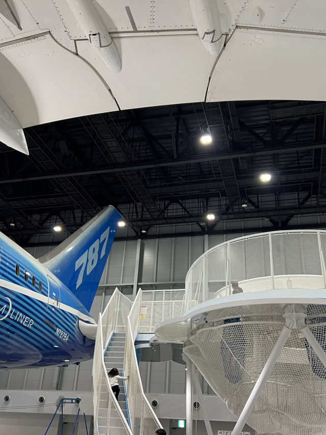 名古屋中部國際機場｜二航廈航空波音飛機樂園