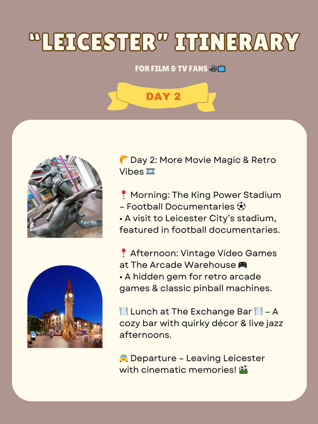 Leicester itinerary 