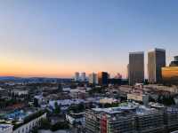 [🇺🇸ロサンゼルス]ビバリーヒルズの夕焼けと夜景: 美しい景色を堪能