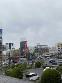 🇯🇵倉敷の旅はここから始まる、北口の時計台が目印