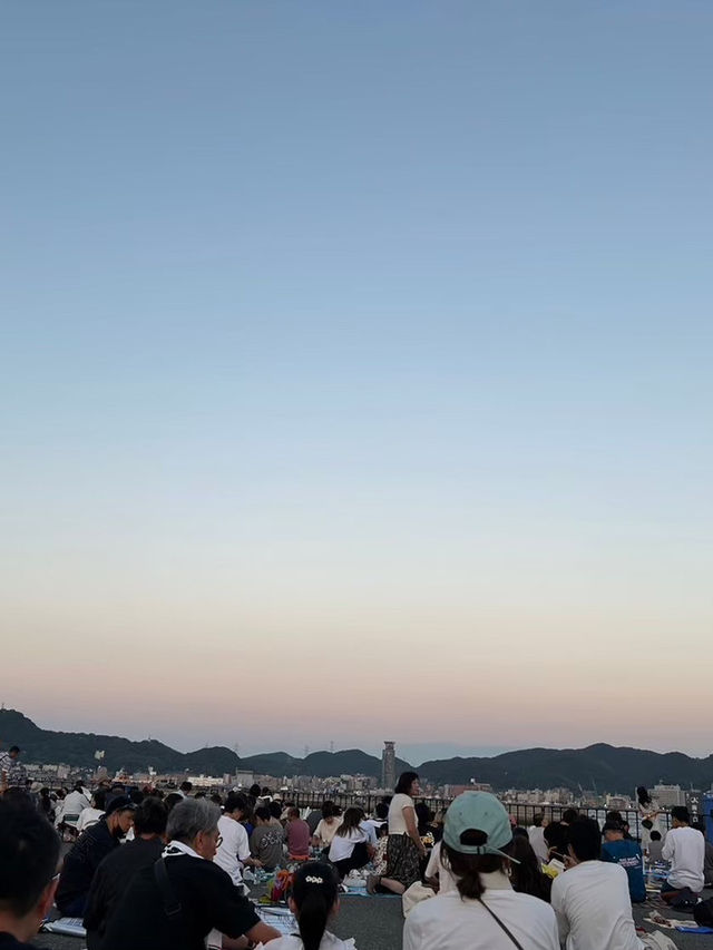 【山口🎆下関】対岸より花火が上がる‼️関門海峡花火大会