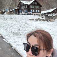 Unforgettable Lauterbrunen White Snow in Lauterbrunnen: A Winter Wonderland