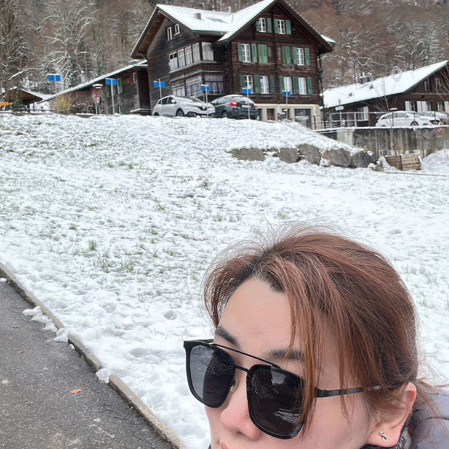 Unforgettable Lauterbrunen White Snow in Lauterbrunnen: A Winter Wonderland