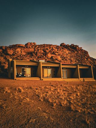 Stylish Lodge Amid Stunning Scenery in Namibia