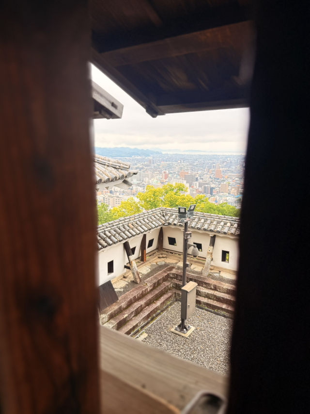松山｜3個家族4種家徽 多次火災重建的機關巧妙的松山城 