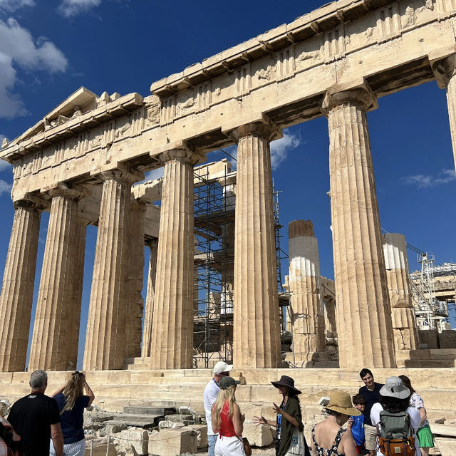 Stepping Back in Time at the Iconic Acropolis of Athens! 🇬🇷✨