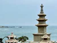座落海邊的美麗海東龍宮寺