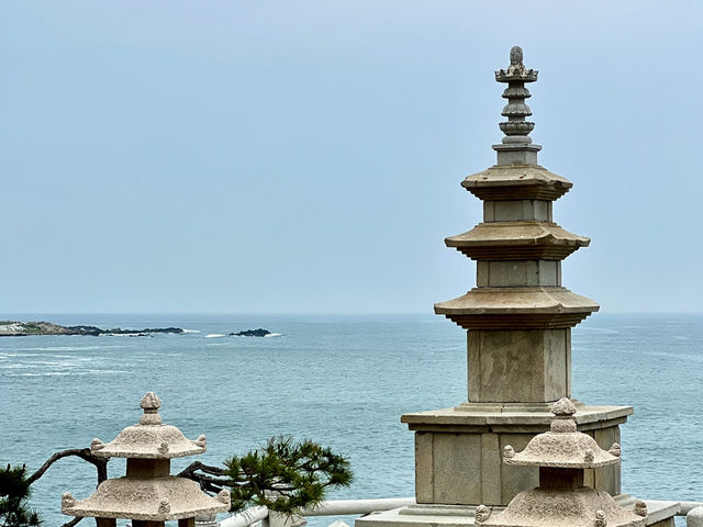 座落海邊的美麗海東龍宮寺