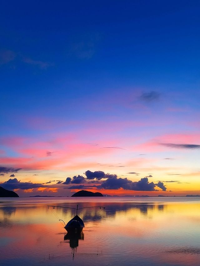 Sunset in koh phanagn