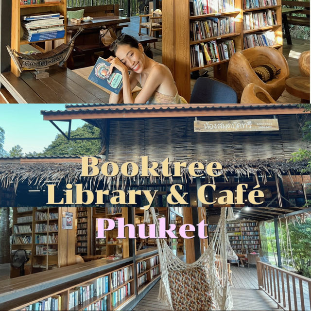 Booktree Library & Café คาเฟ่+ร้านหนังสือ ภูเก็ต