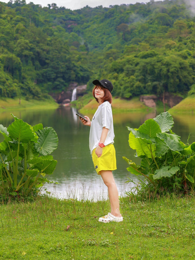 อ่างเก็บน้ำวังบอน นครนายก#น่าฝน