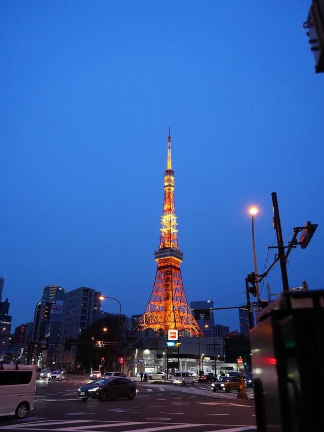 東京タワー人気撮影スポット＆東京タワーが目の前にある寺カフェ📸