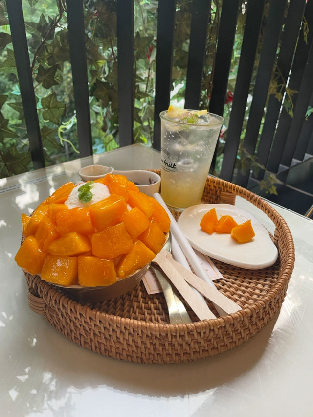 🇰🇷🍧夏に食べたい至高のマンゴーかき氷✨