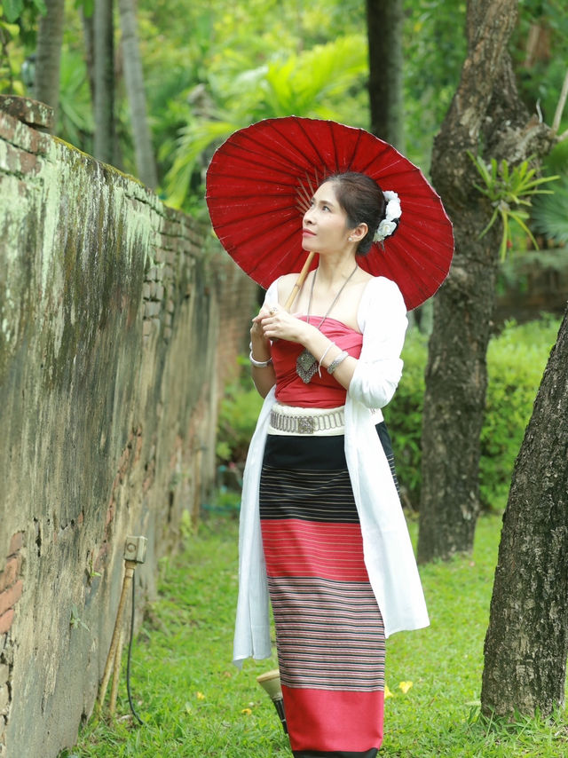 ถ่ายภาพล้านนาที่วัดอินทราวาส(วัดต้นเกว๋น)