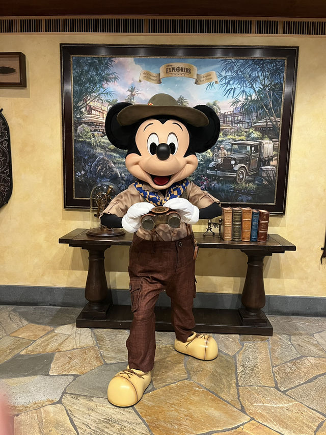 【香港ディズニー公式ホテル】キャラグリできる！ディズニー・エクスプローラーズ・ロッジ （迪士尼探索 家度假酒店）
