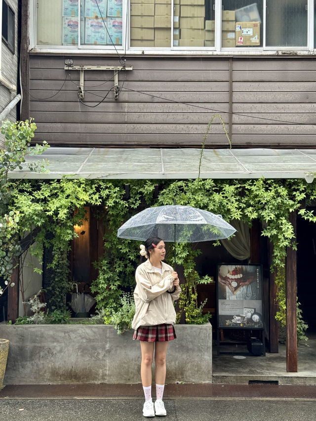 ร้านขนมฝรั่งเศสที่ ย่านkitahama เมืองโอซาก้า
