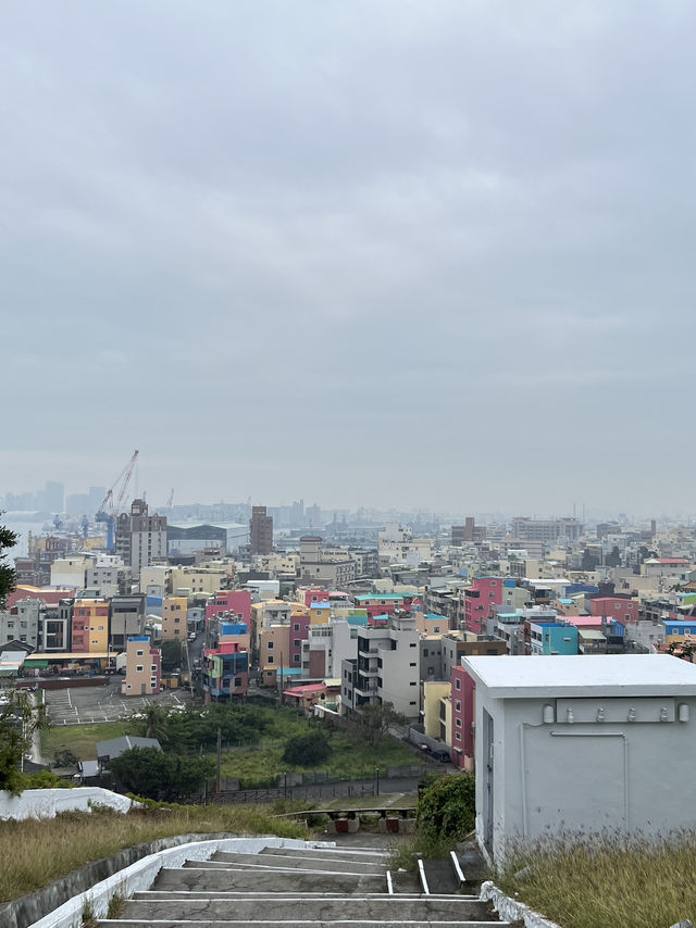 🌈 Rainbow Village Views from Cijin Lighthouse — A Secret Spot Worth the Climb