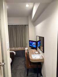 รีวิวในโรมแรมโอซาก้าย่านShinsaibashiใกล้สถานีรถไฟ