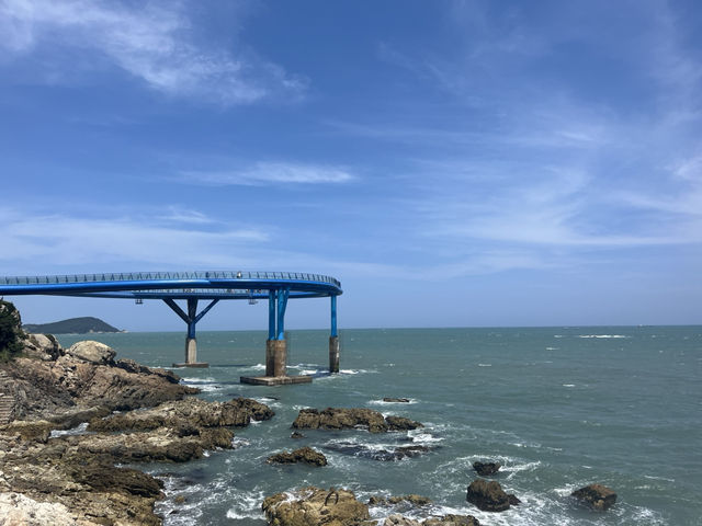走在海上玻璃步道上：釜山青沙浦必訪景點